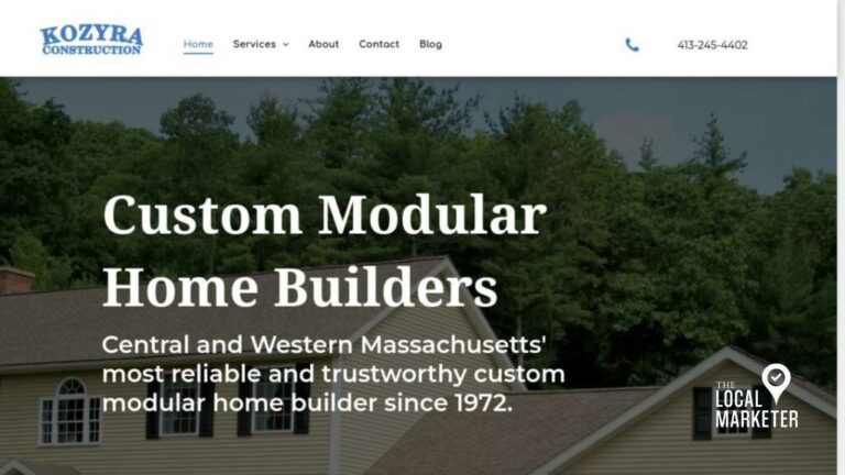 kozyra construction website